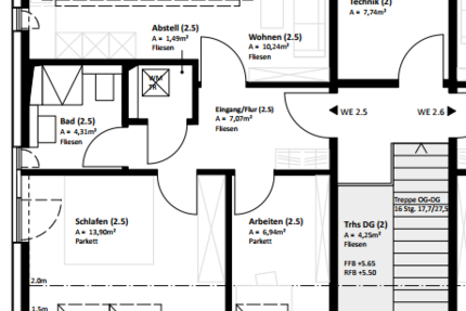 Wohnung zum Mieten in Neckarsulm-Obereisesheim 758,94 € 55.6 m² 3 zimmer