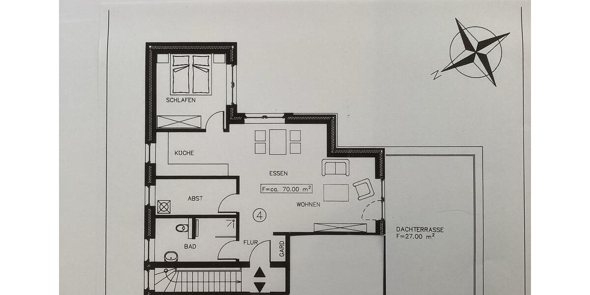 Etagenwohnung Bad Bramstedt - 2 Zimmer, 77 m&sup2;, 1.080&euro; | Angebot:26475585