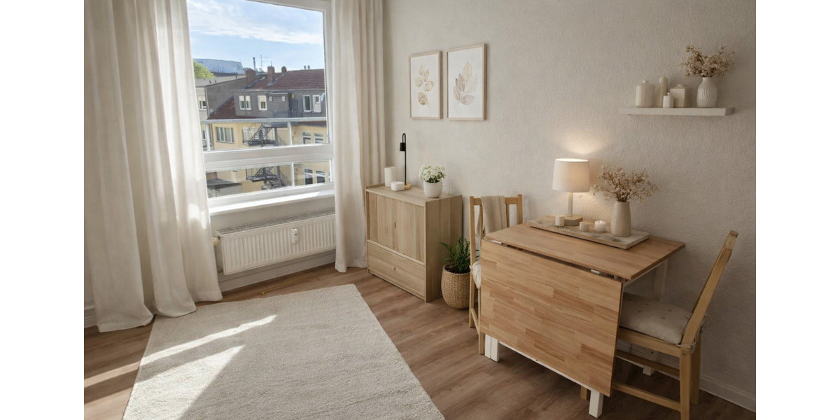 Etagenwohnung Hannover - 1 Zimmer, 26 m&sup2;, 507&euro; | Angebot:25232455