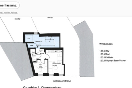 Wohnung Trier - 1 Zimmer, 25 m&sup2;, 435&euro; | Angebot:25150412