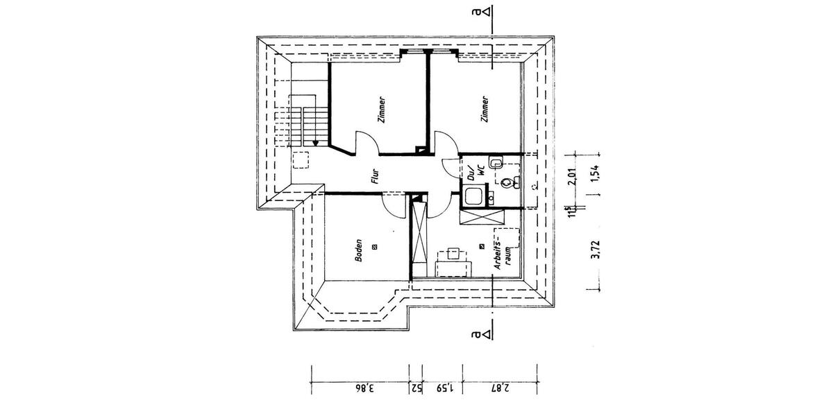 Maisonettenwohnung Kirchlengern - 5 Zimmer, 120 m&sup2;, 1.060&euro; | Angebot:26614548