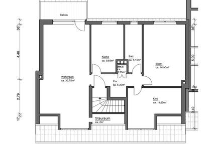 Wohnung Borken - 3 Zimmer, 81 m&sup2;, 800&euro; | Angebot:24351906