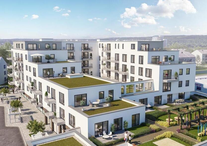 wunderschöne NeubauWohnung mit Penthouse-Dachterrasse mitten in Sindorf