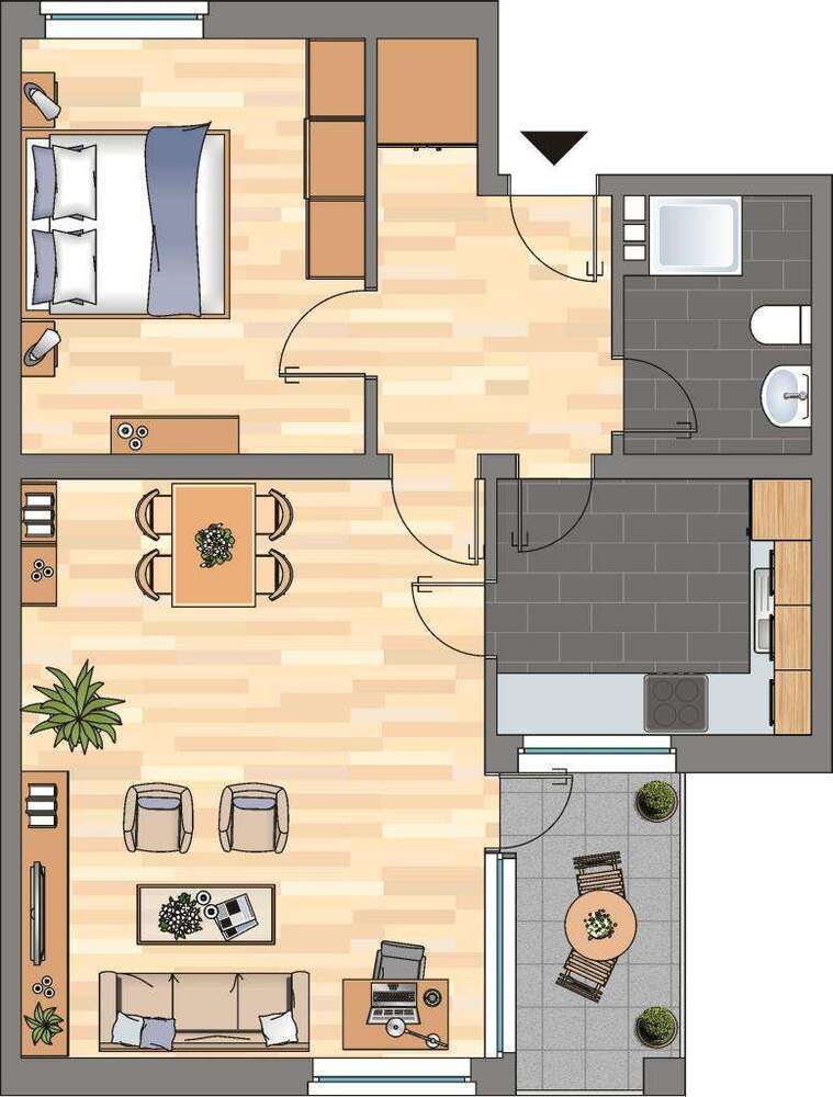 Wohnung zum Mieten in Bremerhaven 469 € 60.29 m²