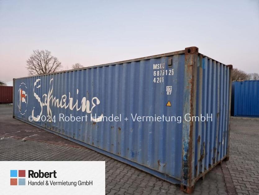 40 Fuß Lagercontainer, Seecontainer, Container, Materialcontainer, Baucontainer