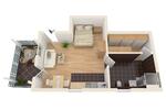 Etagenwohnung Parchim - 1 Zimmer, 41 m&sup2;, 320&euro; | Angebot:26480594