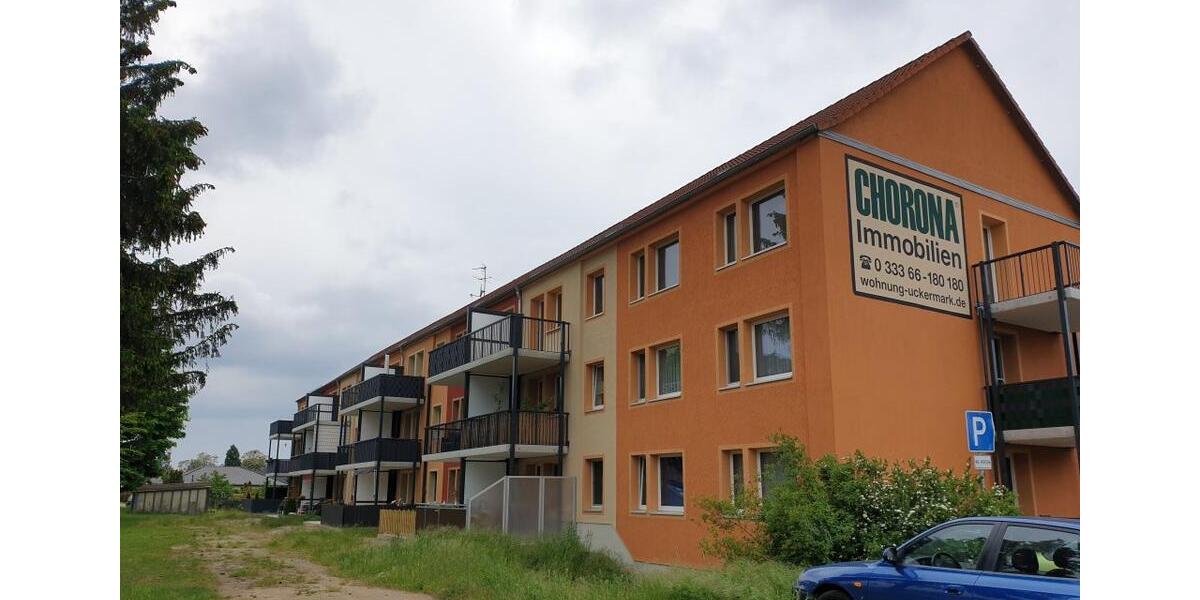 Etagenwohnung Casekow - 3 Zimmer, 60 m&sup2;, 399&euro; | Angebot:22896575