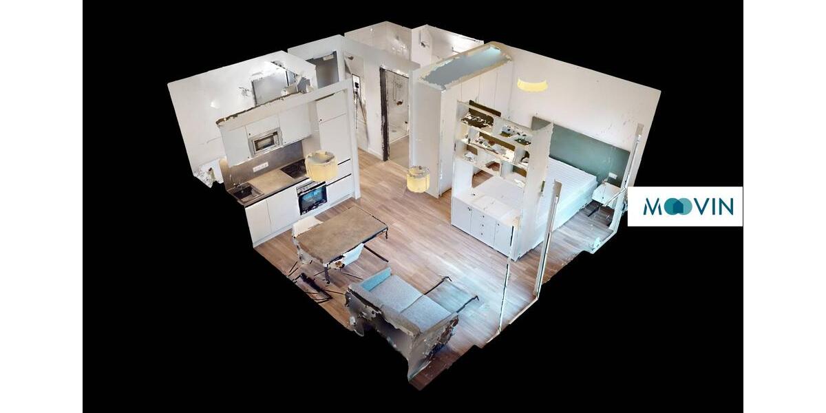 URBAN BASE: Vollmöbliertes 1-Zimmer-Apartment mit EBK, ALL-IN-MIETE, UVM. im Wiesbadener Stadtzentrum 1 zimmer