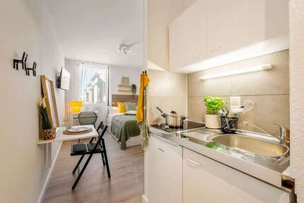 Wohnung Mainz Hartenberg-Münchfeld - 1 Zimmer, 18 m&sup2;, 625&euro; | Angebot:27032961