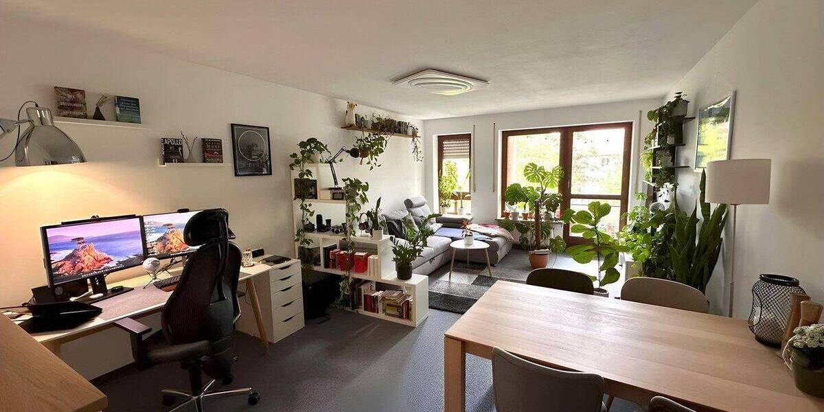 Etagenwohnung Augsburg Göggingen - 2 Zimmer, 65 m&sup2;, 1.080&euro; | Angebot:26825021