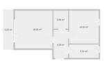 Etagenwohnung Siegsdorf - 2 Zimmer, 48 m&sup2;, 750&euro; | Angebot:26549906