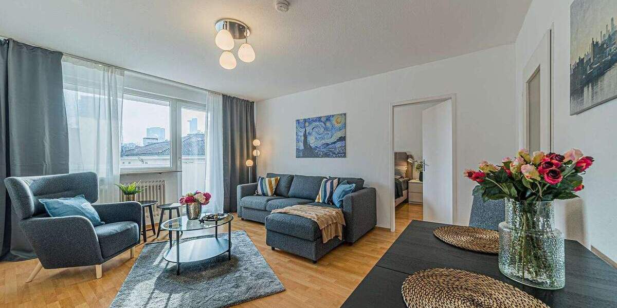 Etagenwohnung Frankfurt am Main Westend-Süd - 2 Zimmer, 66 m&sup2;, 2.490&euro; | Angebot:25661903