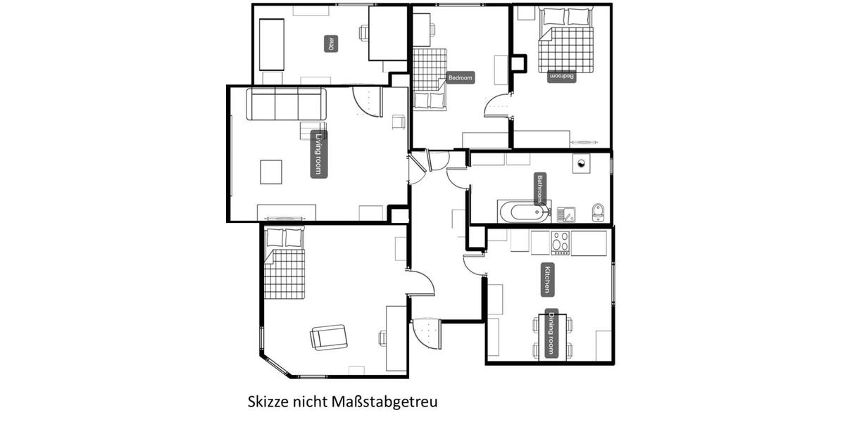 Dachgeschoßwohnung Ellefeld - 5 Zimmer, 93 m&sup2;, 400&euro; | Angebot:25302933