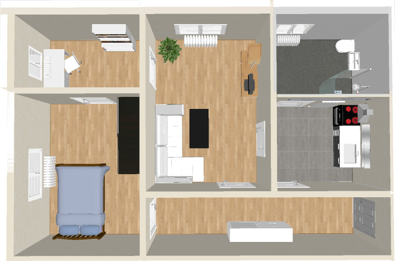 9114688 | traumhafte 3-Zimmer Altbauwohnung in zentraler Lage, EBK 3 zimmer