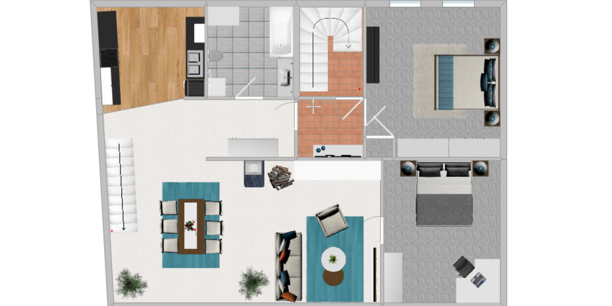 Erdgeschoßwohnung Wittenberge - 1.5 Zimmer, 35 m&sup2;, 350&euro; | Angebot:24780111