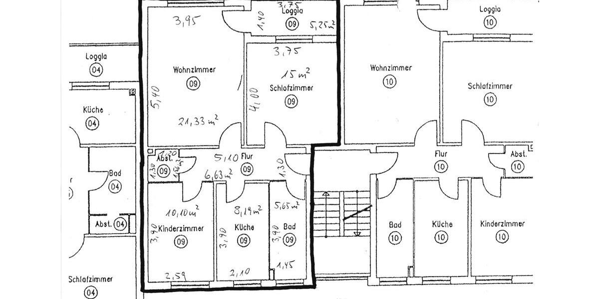 Etagenwohnung Pinneberg - 3 Zimmer, 71 m&sup2;, 1.250&euro; | Angebot:25175180