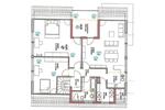 Dachgeschoßwohnung Bad Rappenau - 3 Zimmer, 107 m&sup2;, 1.150&euro; | Angebot:26619119