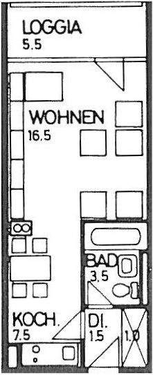 Herrlicher Ausblick! Ihr neues Apartment wartet auf Sie. 1 zimmer