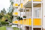 sonnige und ruhige Wohnung zimmer