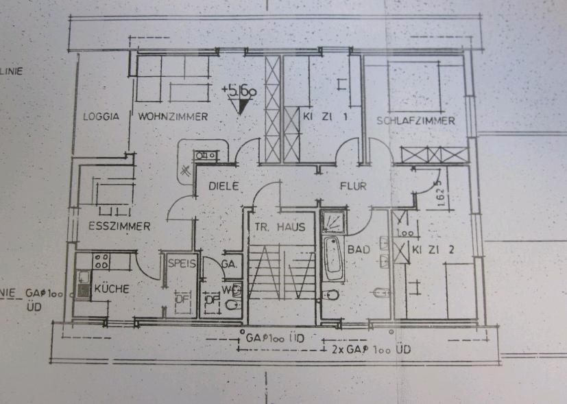 Dachgeschoßwohnung Gerolzhofen - 5 Zimmer, 939&euro; | Angebot:23555332