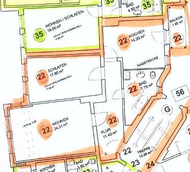 Dachgeschoßwohnung Magdeburg Leipziger Straße - 2 Zimmer, 76 m&sup2;, 499&euro; | Angebot:26003366