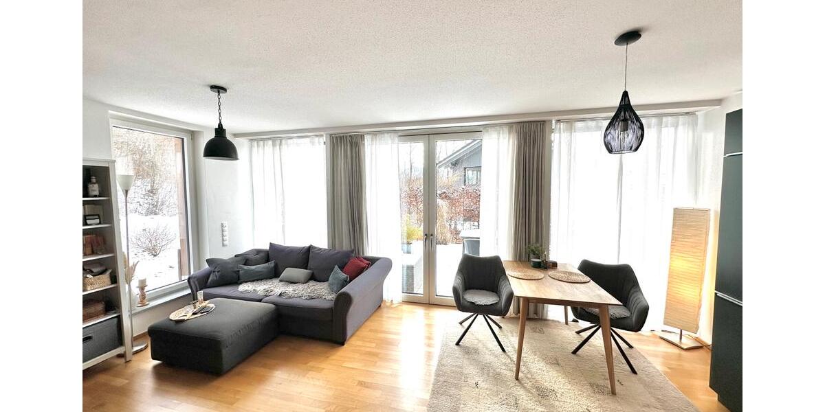 Möblierte 3-Zi-Whg mit Garten am Samerberg (1 Jahr befristet) 3 zimmer