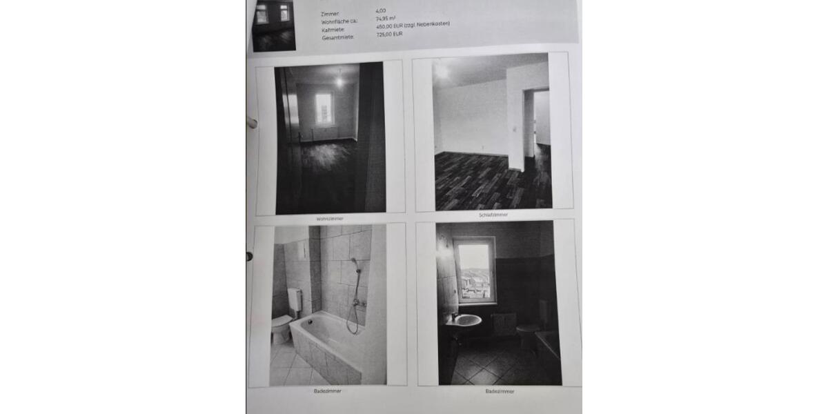 4 Raum Wohnung in Malchin 4 zimmer