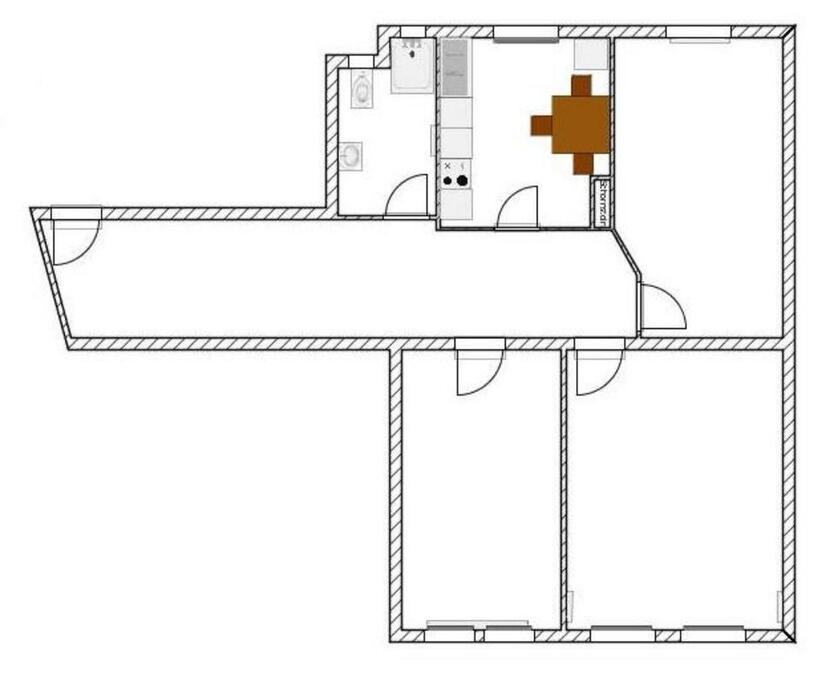 3-Zimmer-Küche-Bad, Altbau, Nähe Uni