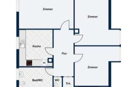 Wohnung Weingarten - 3 Zimmer, 75 m&sup2;, 1.100&euro; | Angebot:27029862
