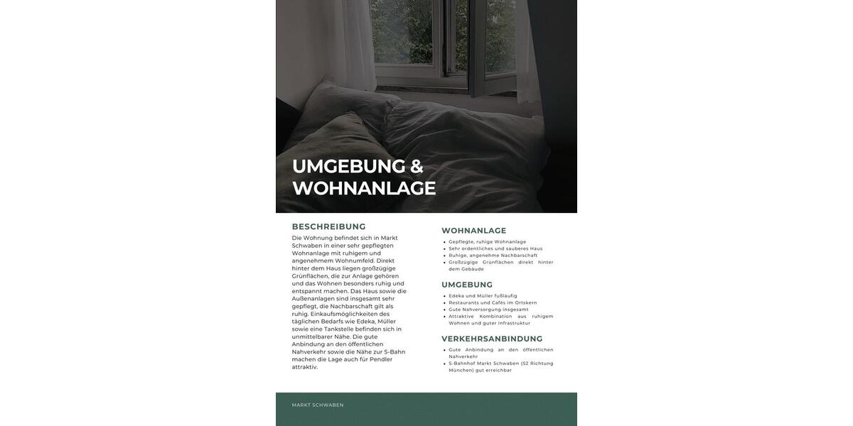 Dachgeschoßwohnung Markt Schwaben - 3 Zimmer, 96 m&sup2;, 1.700&euro; | Angebot:24731941