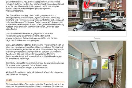 Etablierte Physiotherapiepraxis zur Übernahme in Lübeck zimmer