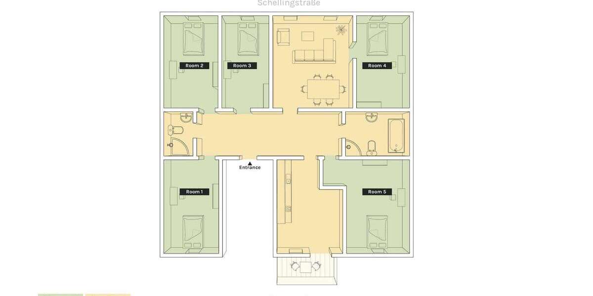 Zimmer München Maxvorstadt - 1.239&euro; | Angebot:26745564
