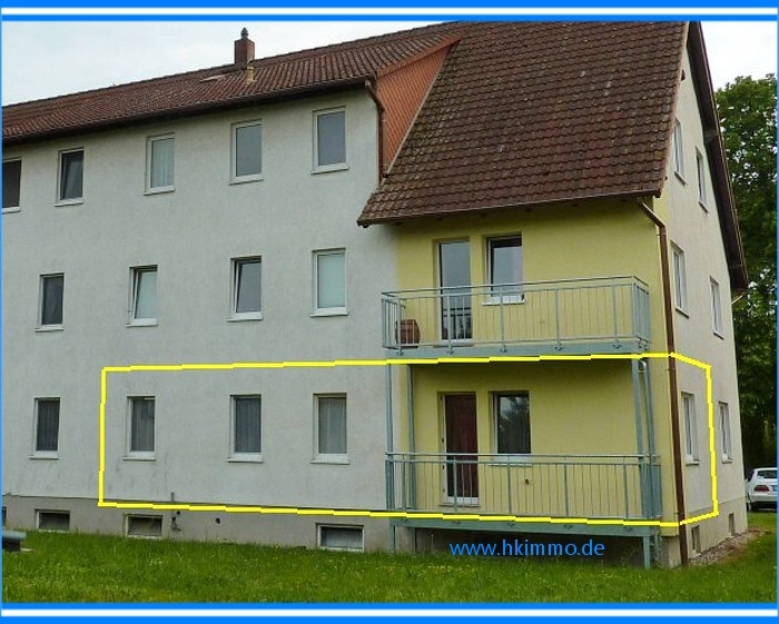 Kleine Wohnung mit Balkon in Arensdorf bei Köthen 2 zimmer