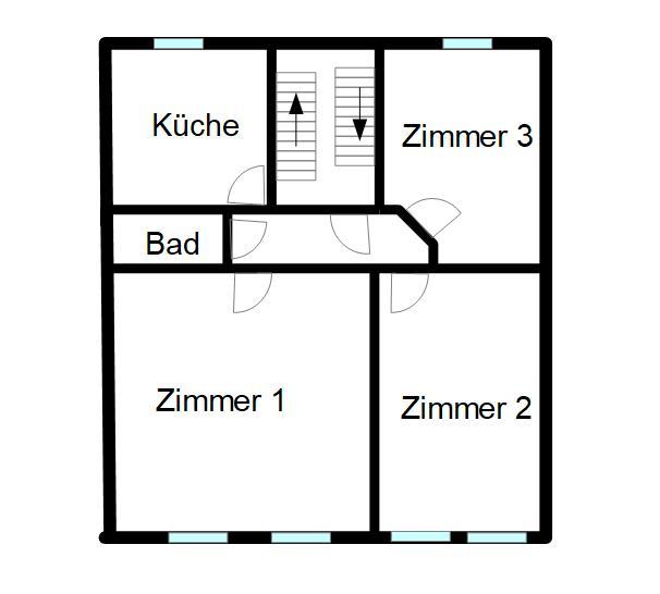 Zentral in Höxter: 3 ZKB