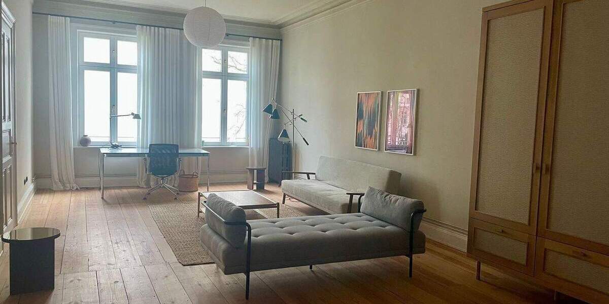 Etagenwohnung Hamburg Rotherbaum - 2 Zimmer, 90 m&sup2;, 3.000&euro; | Angebot:26015099