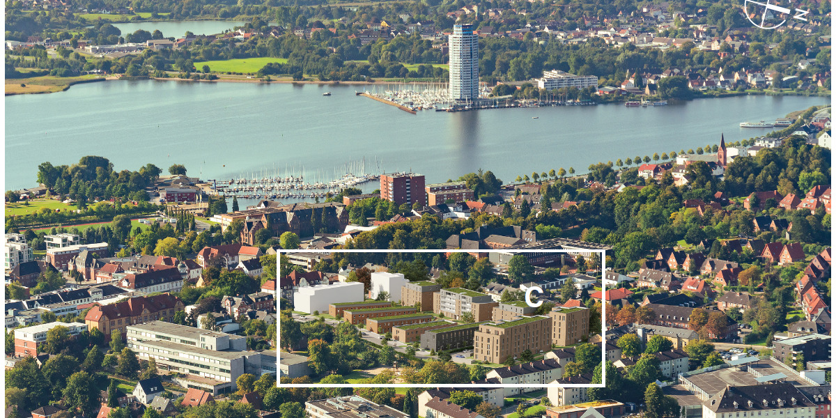 Terrassenwohnung Schleswig Altstadt - 2 Zimmer, 59 m&sup2;, 397&euro; | Angebot:24649256