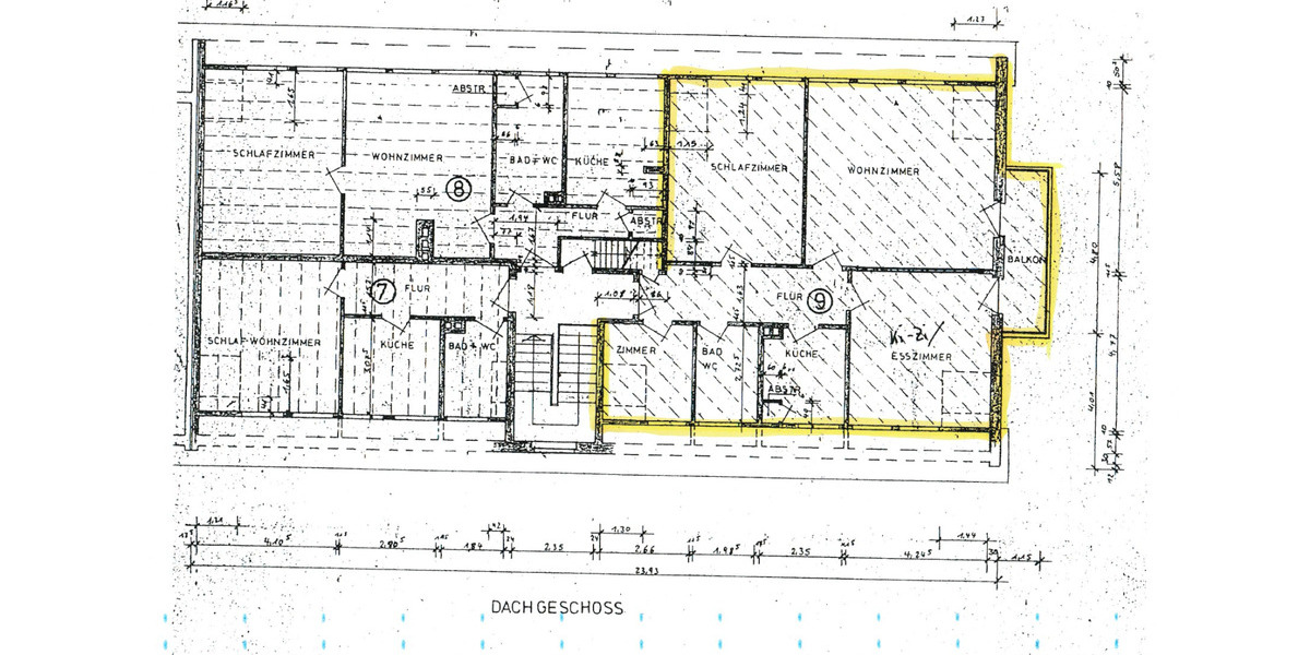 Dachgeschoßwohnung Rinteln - 3.5 Zimmer, 97 m&sup2;, 689&euro; | Angebot:25406442