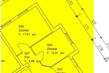 Wohnung Schwerin Altstadt - 2 Zimmer, 46 m&sup2;, 315&euro; | Angebot:25223366