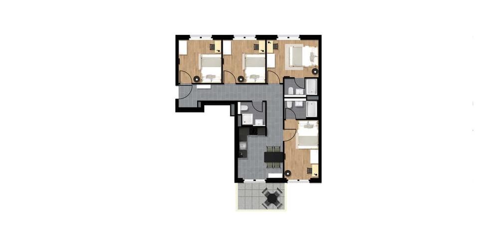 Etagenwohnung Berlin Mitte - 1 Zimmer, 20 m&sup2;, 700&euro; | Angebot:26032833