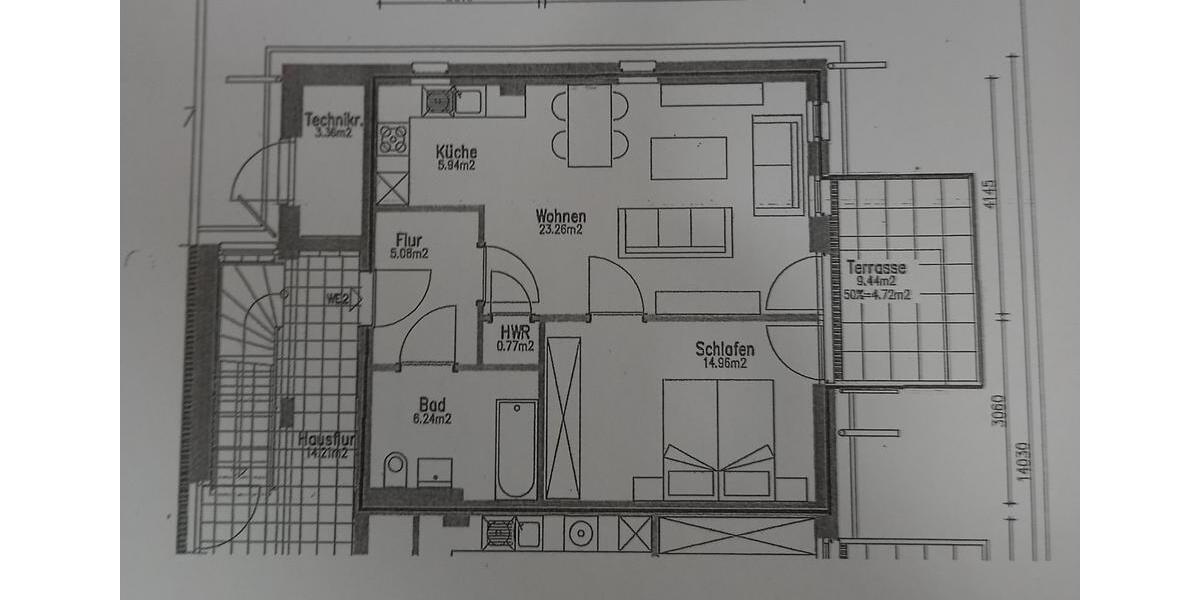 Erdgeschoßwohnung Zeuthen - 2 Zimmer, 61 m&sup2;, 750&euro; | Angebot:26481053