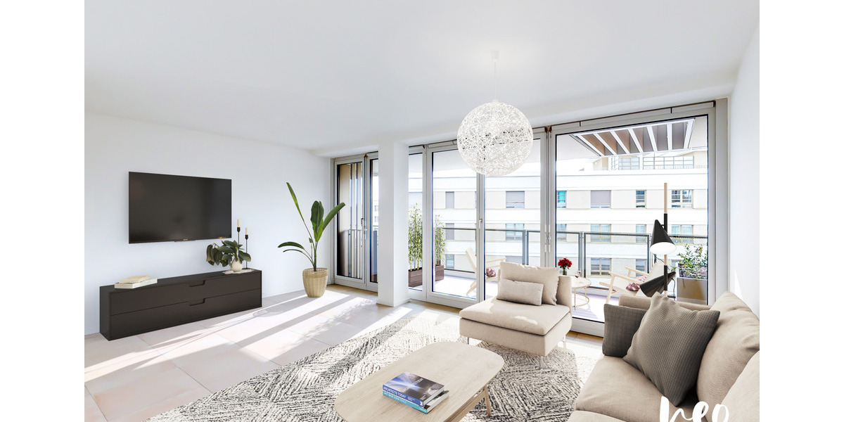 Ganz oben mit EBK, Südbalkon und privatem Dachterrassenabschnitt 3 zimmer