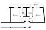 Etagenwohnung Osnabrück - 2 Zimmer, 58 m&sup2;, 596&euro; | Angebot:26093461