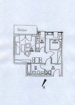 Etagenwohnung Simbach a.Inn Erlach - 2 Zimmer, 48 m&sup2;, 448&euro; | Angebot:25733468