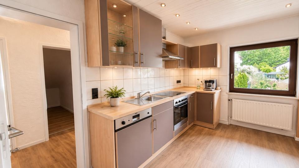 Dachgeschoßwohnung Otterbach - 4 Zimmer, 120 m&sup2;, 1.250&euro; | Angebot:26115257