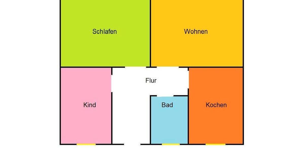 Etagenwohnung Crimmitschau - 3 Zimmer, 76 m&sup2;, 450&euro; | Angebot:26407556