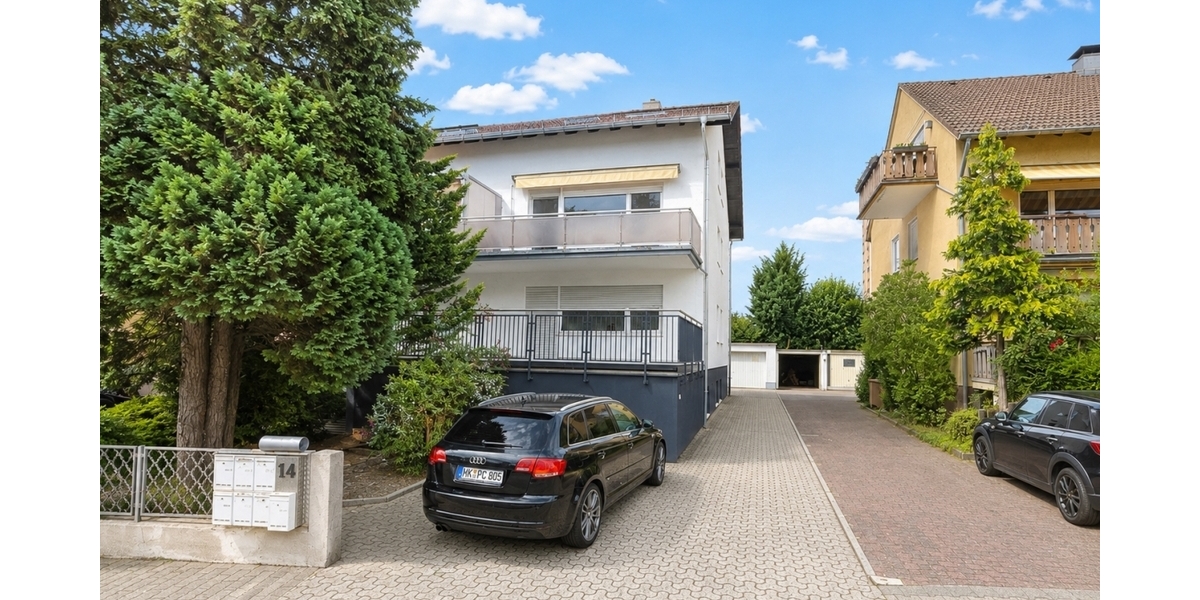 Maintal-Bischofsheim: Renovierte 2-Zimmer Wohnung mit großem Balkon und Garage - Etagenwohnung Maintal | Angebot:27053489