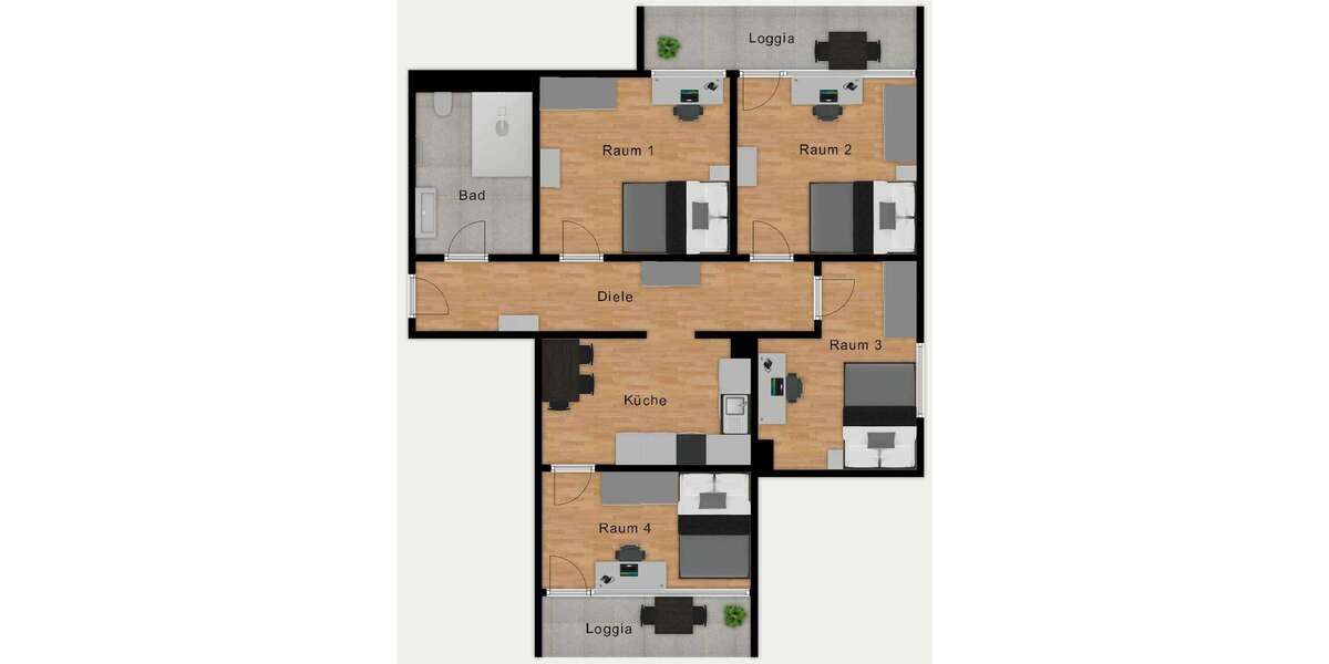Zimmer München Aubing-Süd - 800&euro; | Angebot:26659660