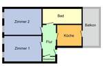 Etagenwohnung Bautzen - 2 Zimmer, 82 m&sup2;, 449&euro; | Angebot:26618198