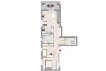 Etagenwohnung Schönefeld - 3 Zimmer, 80 m&sup2;, 1.750&euro; | Angebot:26460015