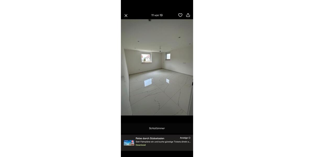 Erdgeschoßwohnung Aalen Ebnat - 1.5 Zimmer, 61 m&sup2;, 750&euro; | Angebot:26540025